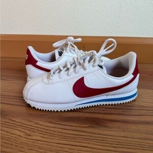 Nike Kids Cortez Leather Shoes 4Y